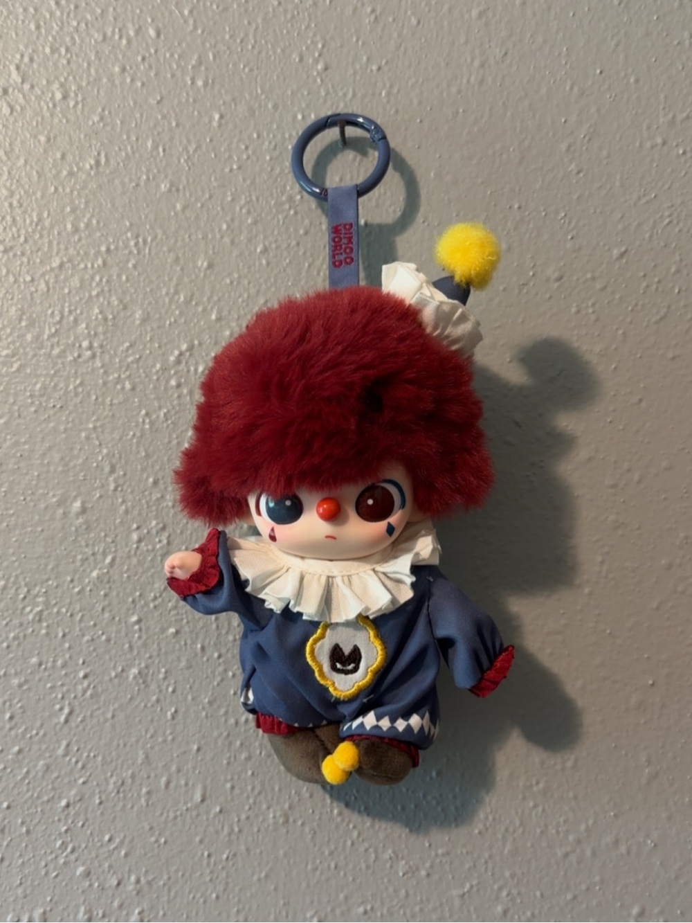WHY SO SERIOUS series- Vinyl plush pendant blind box Flame clown